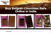Buy Belgian Chocolate Bars Online in India