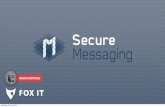 Fox it secure messaging app