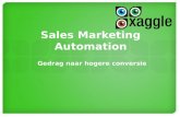 Marketing Automation - Xaggle - Marketing the Content event 2014 - CMM Academy - UBS Utrecht Business School