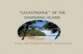 Reading Article:  Disappear of the vanishing island"