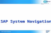 Sap system navigation - for beginer