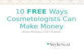 10 Free Ways Cosmetologists Can Make Money