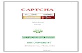 Seminar report on captcha