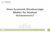 Does Economic Disadvantage Matter for Student Achievement in the Atlanta Region?