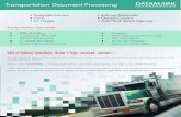 DATAMARK Transportation Document Processing Services Brochure
