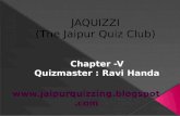 Jaquizzi chapter v