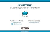 Evolving a Learning Analytics Platform
