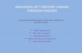 Analysing 20th Century Images