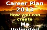 Career plan 2013