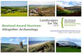 Bowland Award Nominee: Altogether Archaeology – North Pennines