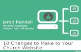 10 Changes to Make to Your Church Website