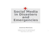 Social media in disasters and emergencies (survey red cross)