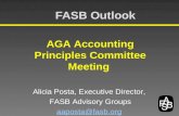 FASB Outlook - Discussion of Pending Rules/Projects