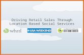 Driving Retail Sales Through Location-Based Services
