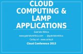 Cloud computing & lamp applications