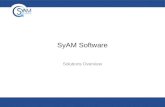 SyAM Software Solutions Overview