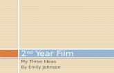 2nd year film Ideas