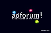 AdForum Case Studies for the Month of December 2013