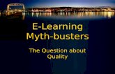 E-Learning Mythbusters-Quality