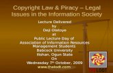 Copyright Law & Piracy in Nigeria