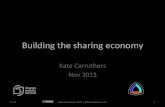 Building the sharing economy