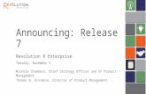 05Nov13 Webinar: Introducing Revolution R Enterprise 7 - The Big Data Big Analytics Platform