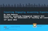 Creating Engaging eLearning Experiences