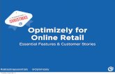 Optimizely for Online Retail: Essential Features and Customer Stories