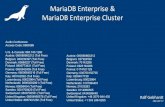 Webseminar: MariaDB Enterprise und MariaDB Enterprise Cluster