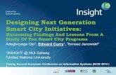 Designing Next Generation Smart City Initiatives:Harnessing Findings And Lessons From A Study Of Ten Smart City Programs