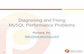 Diagnosing  MySQL performance problems