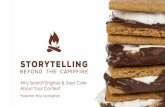 Storytelling Beyond The Campfire - Why Search Engines & Users Care About Content