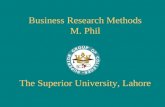 business research process, design and proposal