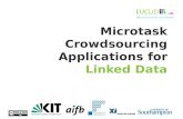 Microtask Crowdsourcing Applications for Linked Data