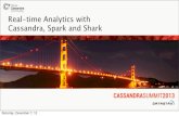 Cassandra Meetup: Real-time Analytics using Cassandra, Spark and Shark at Ooyala