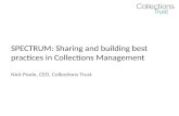 SPECTRUM, the International Collections Management standard