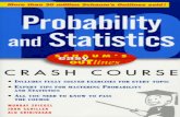 Schaum's easy outline of probability and statistics 3