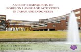 Foreign Language Activities in Japan and Indonesia