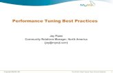 Performance Tuning Best Practices