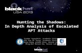 Hunting The Shadows: In Depth Analysis of Escalated APT Attacks