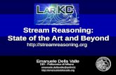 Stream Reasoning: State of the Art and Beyond