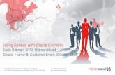 Using Endeca with Oracle Exalytics - Oracle France BI Customer Event, October 2013