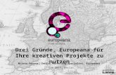 3 reasons to use Europeana for your creative projects