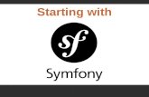 Starting with Symfony2