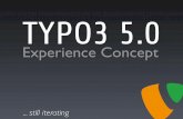 TYPO3 5.0 Experience Concept