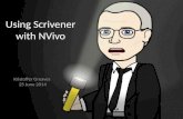 Working with NVivo and Scrivener