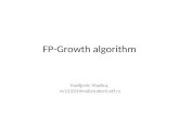 Fp growth algorithm