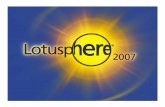 Lotusphere 2007: ID204 - Take Control of Your IBM Lotus Domino Directory Infrastructure with Lotus Domino 8!