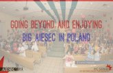 Poland mc npm 2014 outputs going beyond and enjoying big aiesec poland