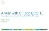 A year with CF and BOSH… (Cloud Foundry Summit 2014)